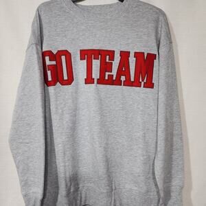 Go team women's size Large sweatshirt NWT